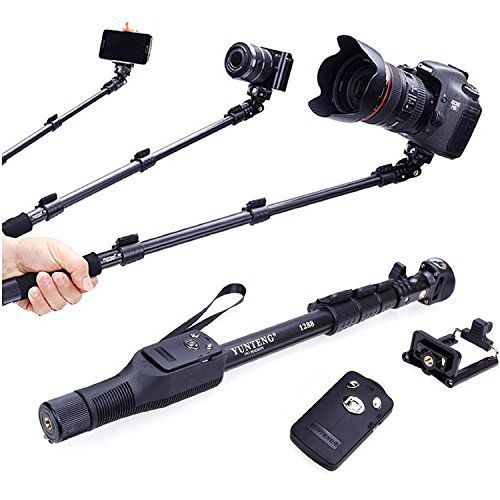 Gậy chụp hình tự sướng selfie kết nối bluetooth kiêm giá đỡ tripod tiện lợi | BigBuy360 - bigbuy360.vn