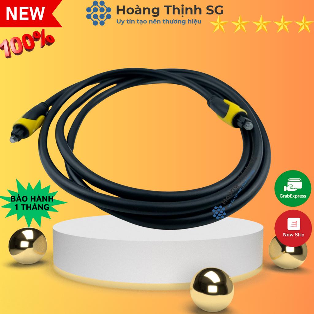 Dây quang optical audio 1.5m, 3m Himedia dây to 0.6mm