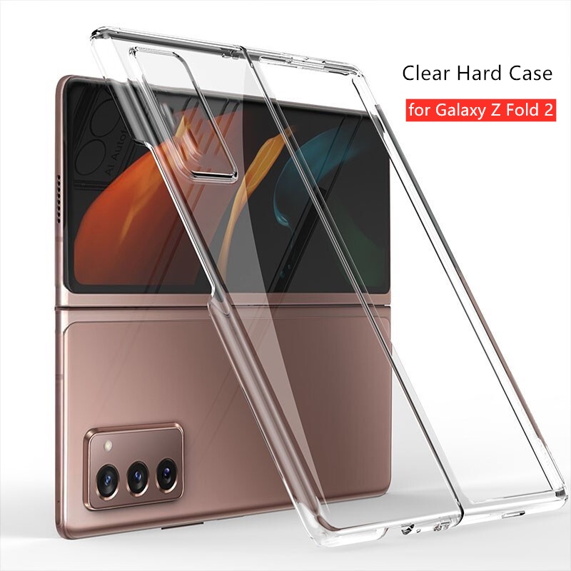 Ốp điện thoại trước + sau bảo vệ siêu mỏng màu trong suốt cho Samsung Galaxy Z Fold 3 Galaxy Z Fold 2 Galaxy Z Flip 3