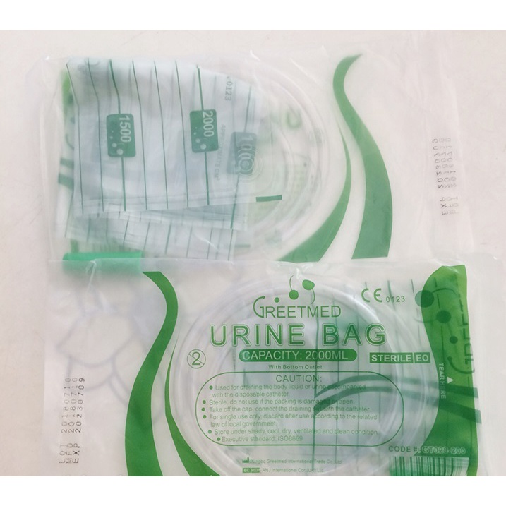Túi đựng nước tiểu y tế URINE BAG 2000ml