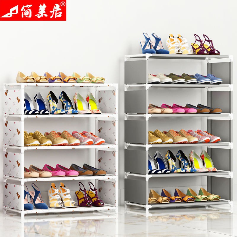 Kệ giày đơn giản nhiều lớp lắp ráp tủ đựng chống bụi gia đình lối vào ký túc xá sinh viên chuyên dụng | BigBuy360 - bigbuy360.vn