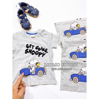 Áo Phông Cho Bé Hình Cún Snoopy