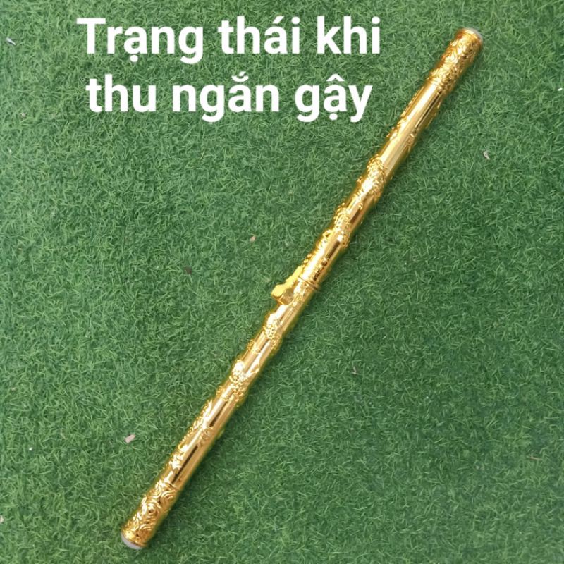 Gậy Như Ý Tôn Ngộ Không Trẻ Em Có Thể Kéo Dài Thu Ngắn, Có Đèn 2 Đầu Và Nút Bấm Gậy Bung Ra Cực Chất