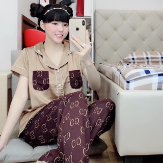 Set bộ lụa satin cao cấp