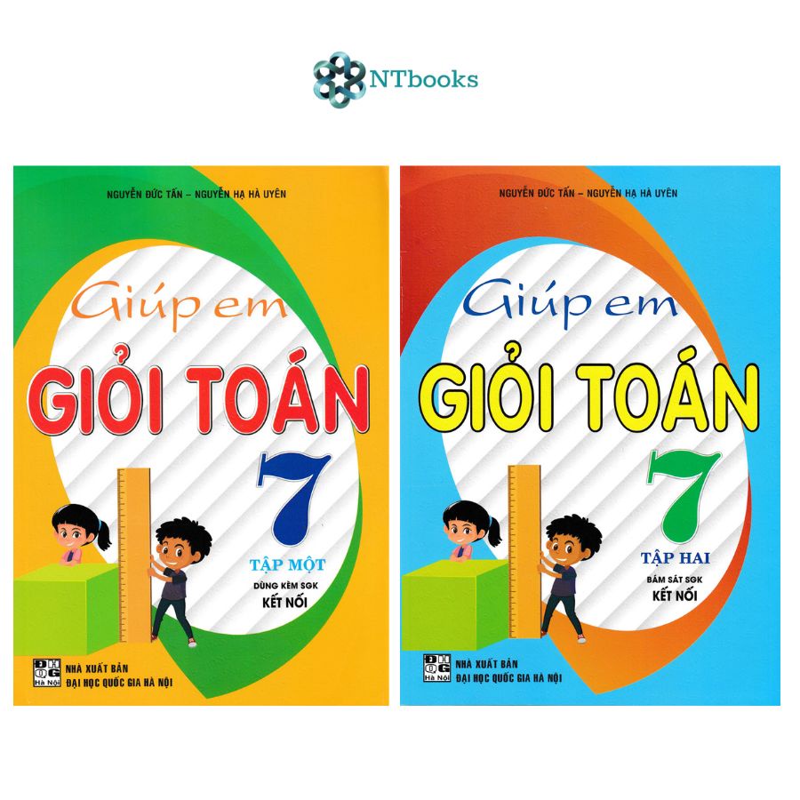Sách Giúp Em Giỏi Toán 7 Tập 1 + Tập 2 (Bám Sát SGK Kết Nối)
