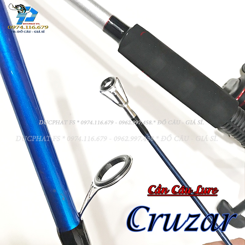 Cần Câu Rỗng Cruzar 1m8 . 2m1 !!! Cần Lure.