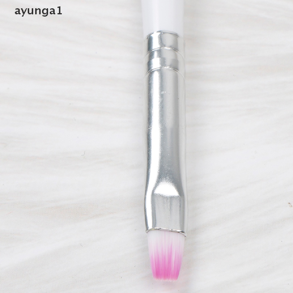 [ayunga1] 1PC Nail Art Brush Builder UV Gel Drawing Painting Brush Pen DIY Manicure Tool [new]