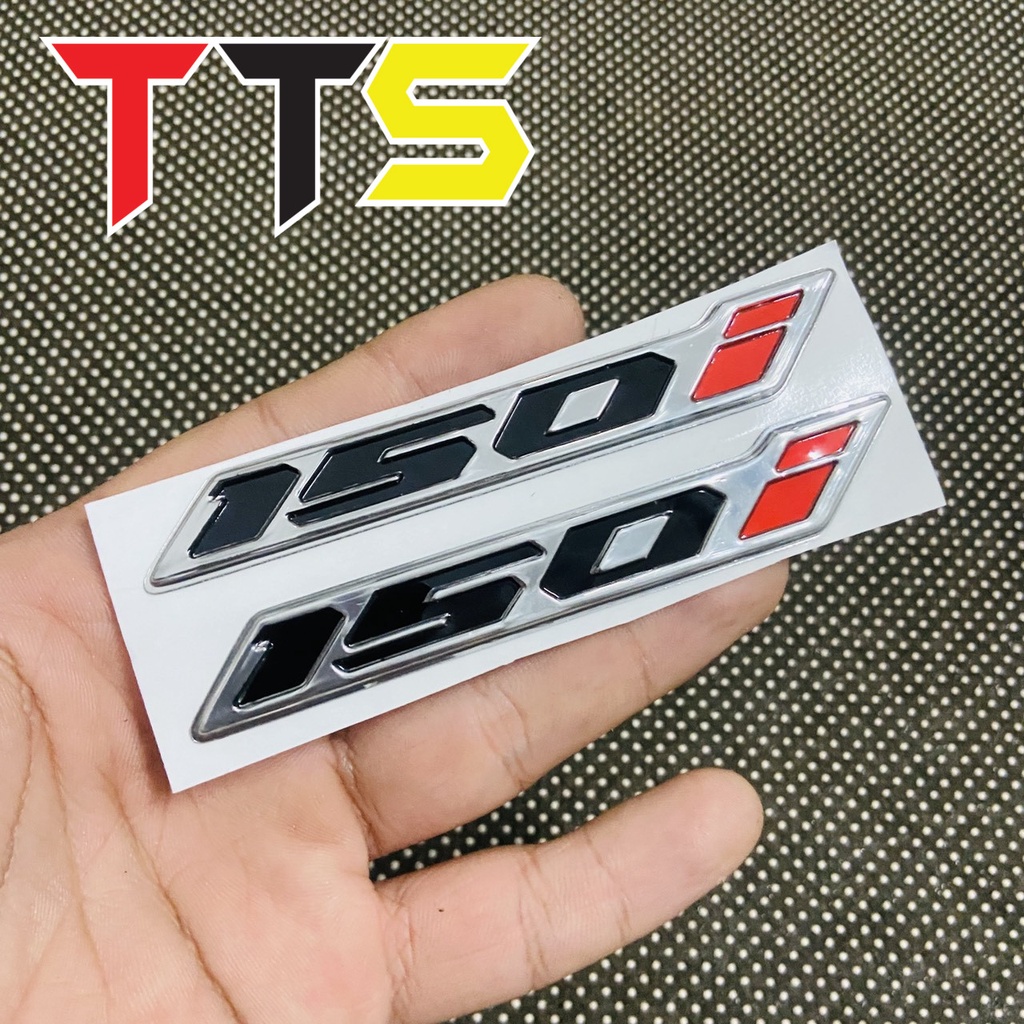 ( Hàng siêu cấp ) Tem chữ dán VARIO kèm số 125i, số 150i chất liệu nhựa cứng chống nước