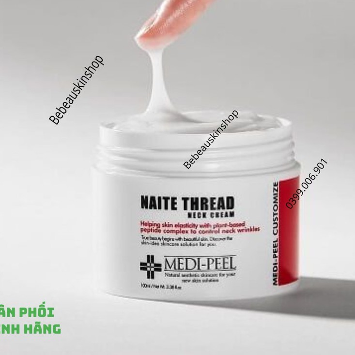 Kem Dưỡng Da Cổ MEDI-PEEL NAITE THREAD Neck Cream Medi Peel - Bebeau [Chính Hãng]