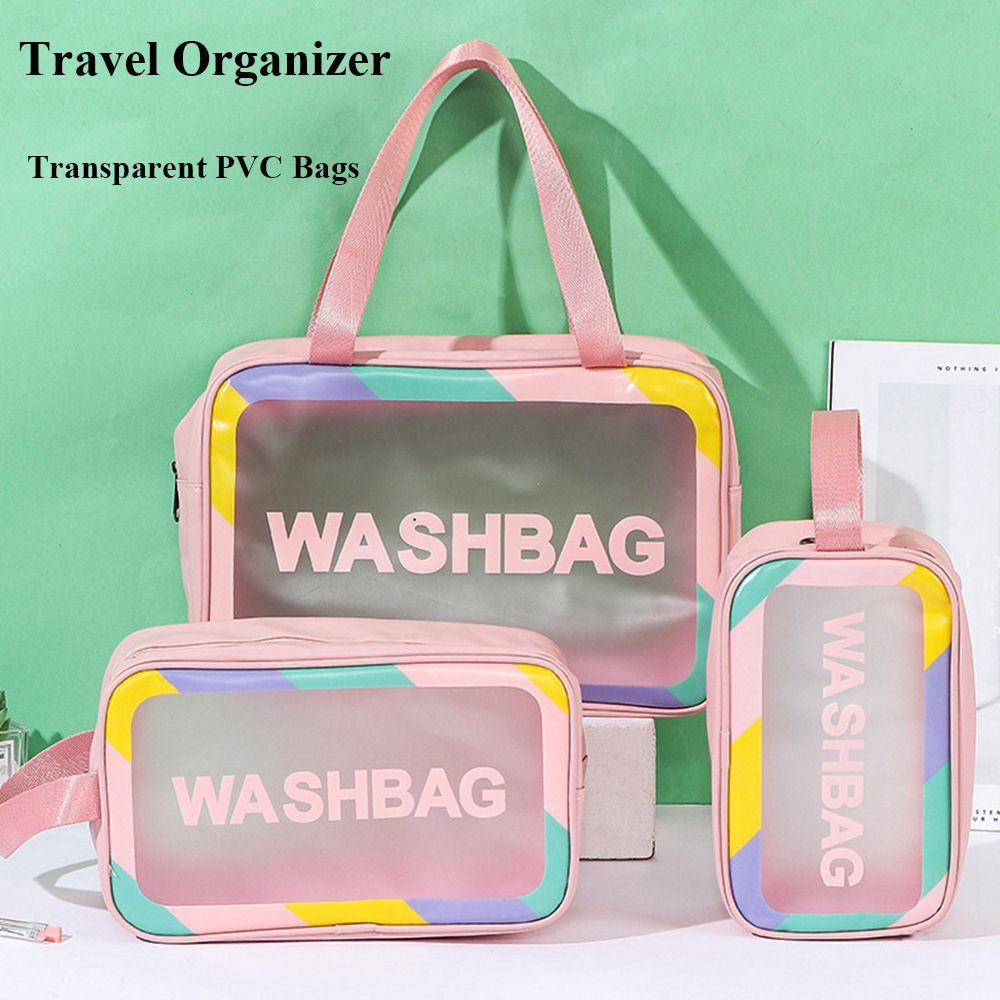 NIUYOU Túi Nhựa PVC Trong Suốt Đựng Đồ Trang Điểm Ốp