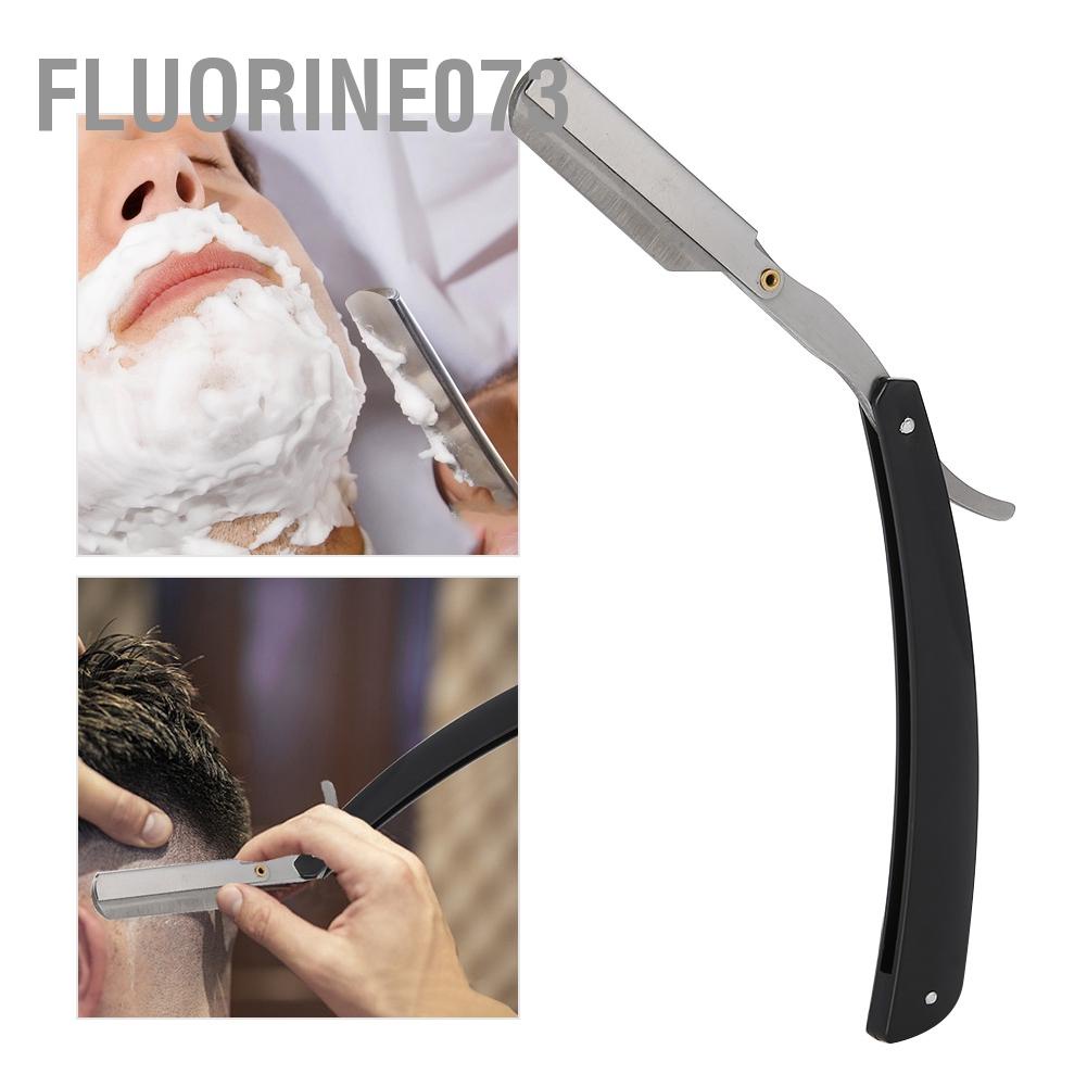 [Hàng mới về] Dao cạo râu cắt tóc thép carbon gấp lại được dành cho salon
