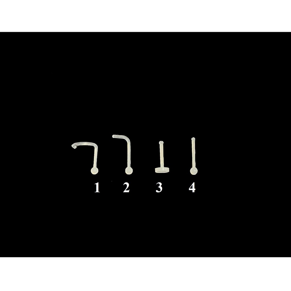 KHUYÊN MŨI NHỰA SINH HỌC TROG SUỐT - KHUYÊN NHỰA TRONG GIẤU LỖ