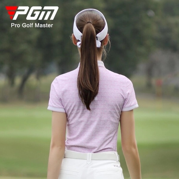 ÁO GOLF NỮ NGẮN TAY - PGM WOMEN GOLF SHIRT - YF469