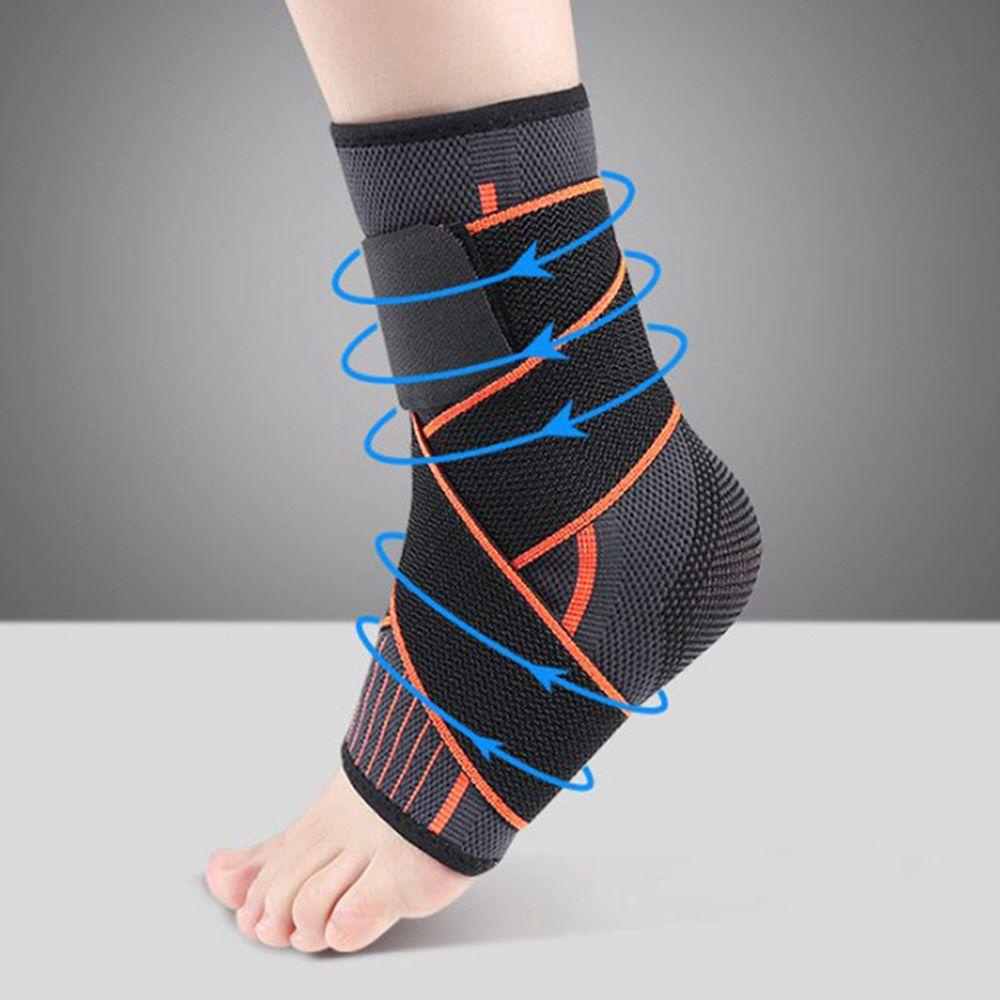 Băng Bảo Vệ Mắt Cá Chân Bằng Nylon 3D Co Giãn Tiện Dụng Khi Chơi Thể Thao