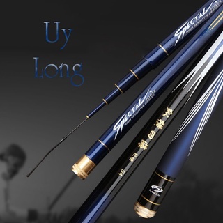 Cần câu tay Uy Long 5H màu xanh lam ngọc