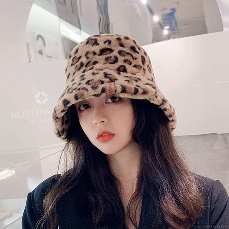 Mũ lông họa tiết ngựa vằn đáng yêu thời trang cho nữ