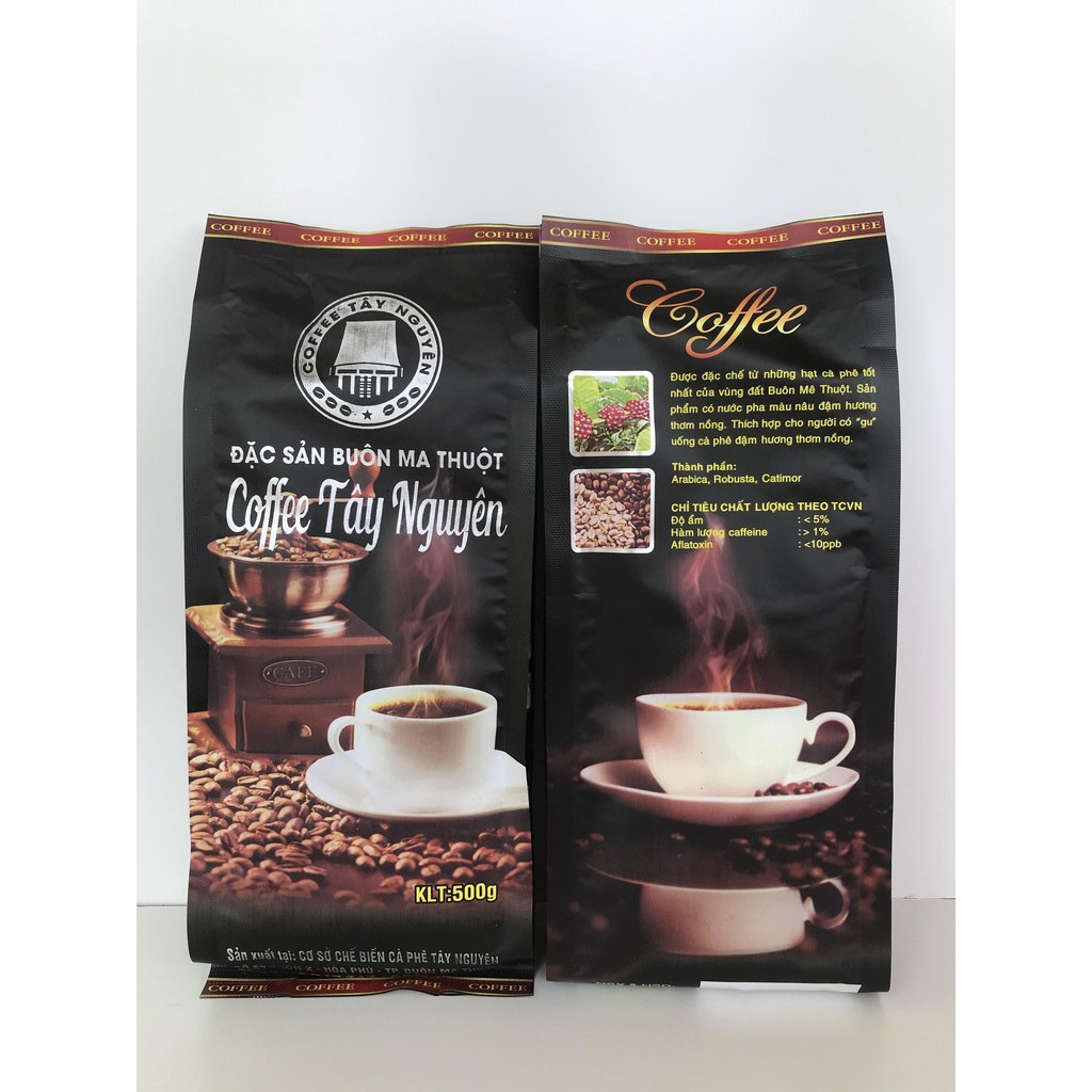 Cà phê Pha phin Gu Truyền Thống (Arabica, Robusta, Catimor - vị Đậm Sánh) - Gói 500gr