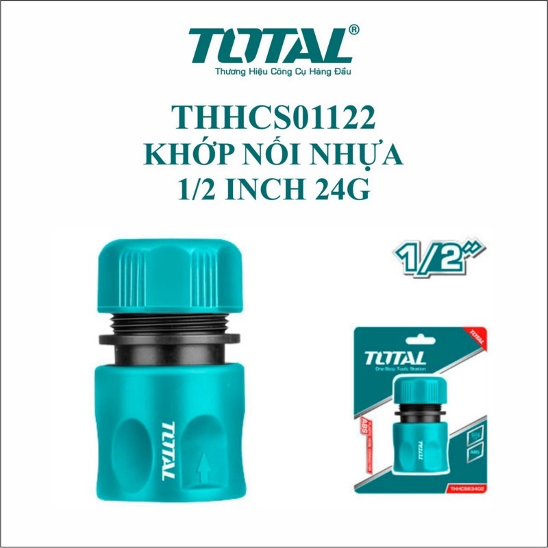 Khớp nối ống 1/2 inch TOTAL THHCS01122