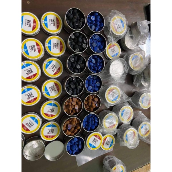 Đầu tẩy cơ bida - nice, da bò 8 lớp - tầy mềm cao cấp