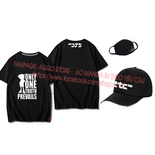 Combo: 1 mũ Conan , 1 áo Conan và 1 khẩu trang Conan Cho Fan Truyện Tranh Thám Tử Lừng Danh CONAN