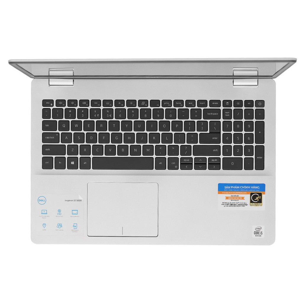 Laptop Dell Inspiron 5593 (i5 1035G1/8GB RAM/512GB SSD/15.6 inch FHD/Win 10/Bạc) - 7WGNV1 | BigBuy360 - bigbuy360.vn