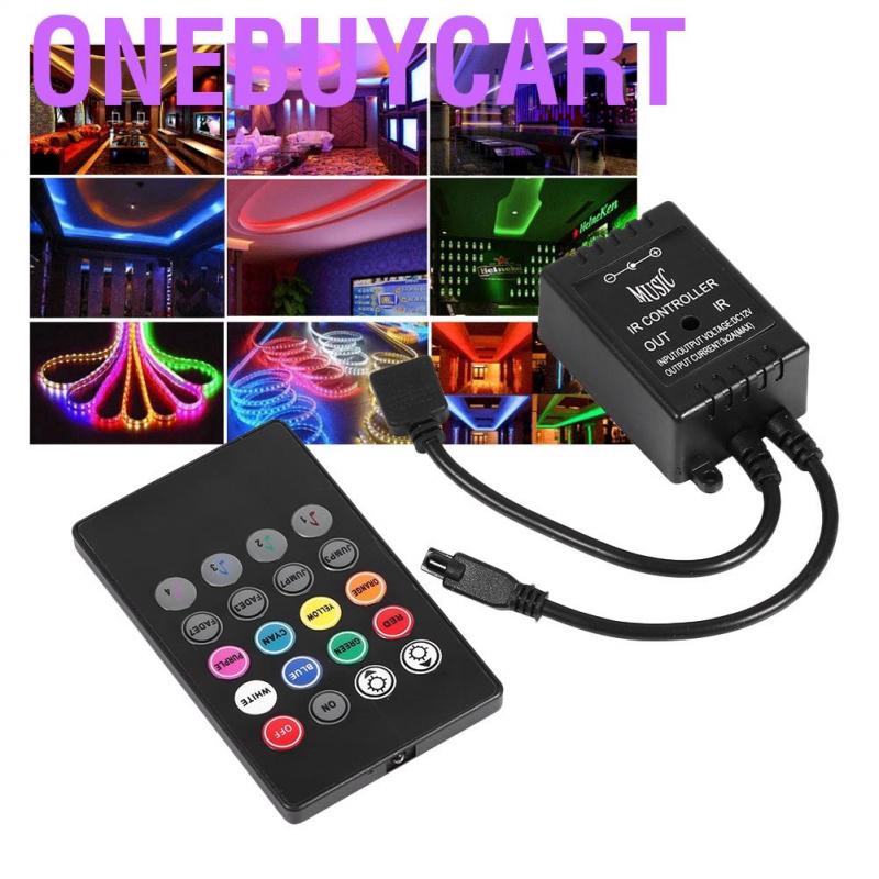 Thiết bị điều khiển 20 phím SHANYU cảm biến IR dành cho dây đèn led RGB