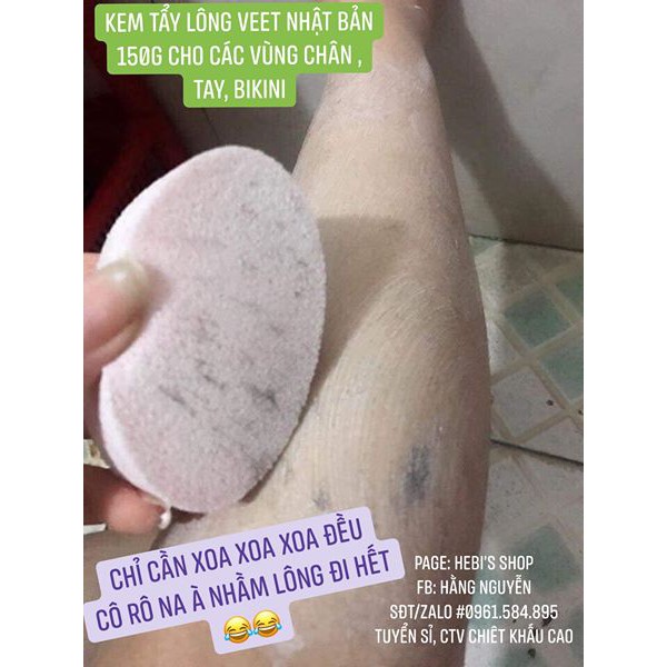 Kem tẩy lông Veet