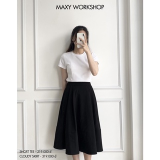 Váy dài xòe đám mây cloudy skirt Maxy Workshop