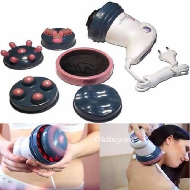 Máy massage hồng ngoại cầm tay body INNOVATION đánh tan mỡ bụng, massage giảm nhứt mõi toàn thân- Bảo hành 1 đổi 1