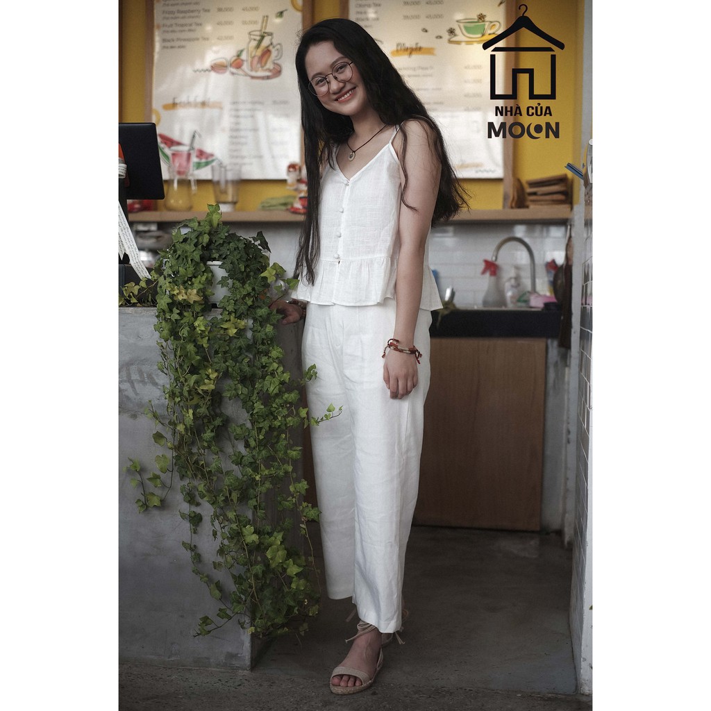 QUẦN LINEN ỐNG RỘNG
