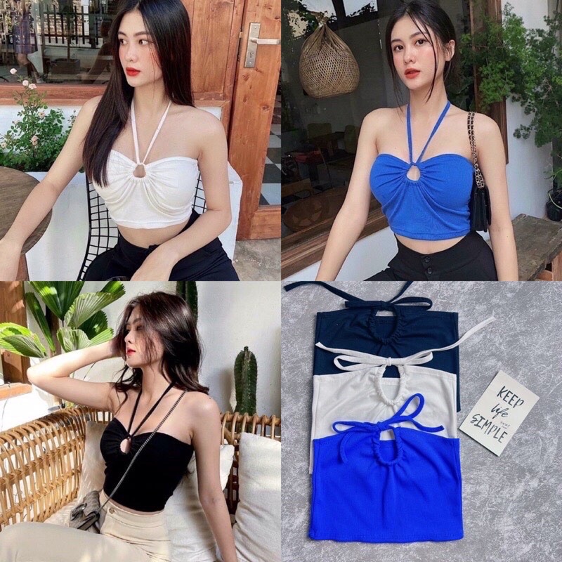 Áo Ống Phối Dây Khoen Cá Tính A9101