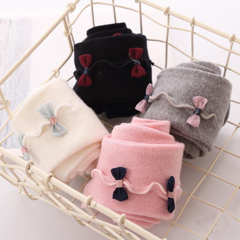 Quần Tất Cotton Giữ Ấm Cho Bé Gái