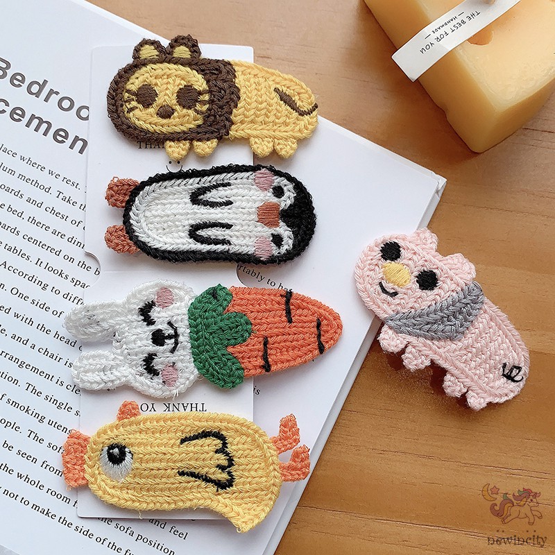 Đồ Kẹp Tóc Kiểu Dáng Hàn Quốc Đáng Yêu Cho Bé Gái