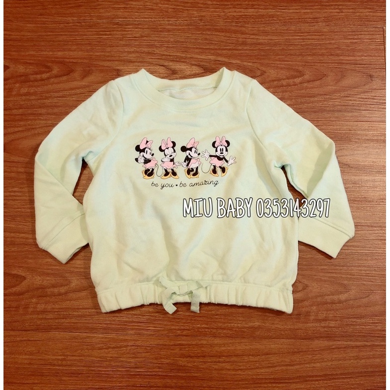 Áo hoodie nỉ da cá bé gái 3 màu xuat du xịn