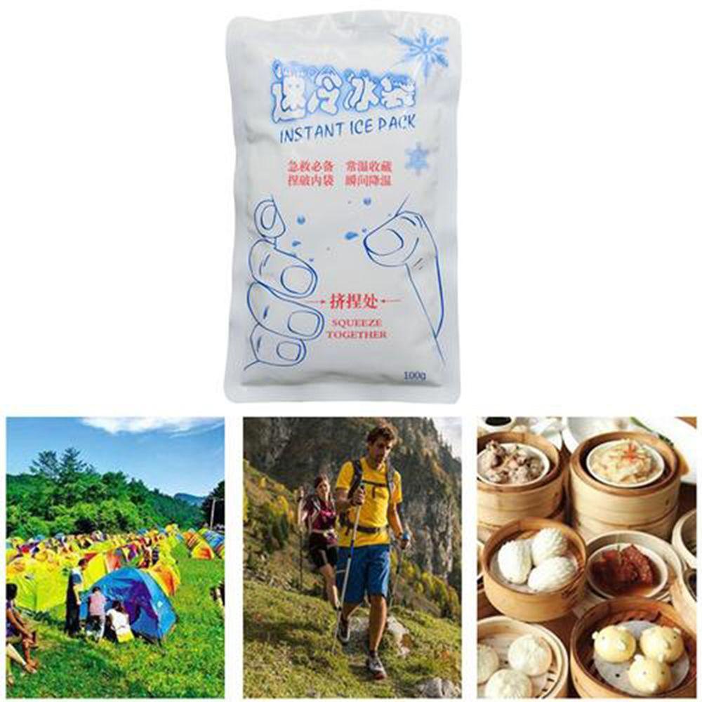 1 Túi Đá 100g Giữ Thức Ăn Tươi Không Cần Đóng Băng Cho Nhà Hàng
