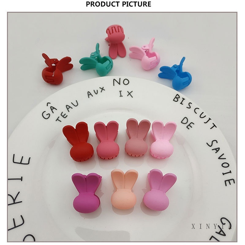 Kẹp tóc càng cua mini màu sắc ngẫu nhiên dễ thương cho bé gái