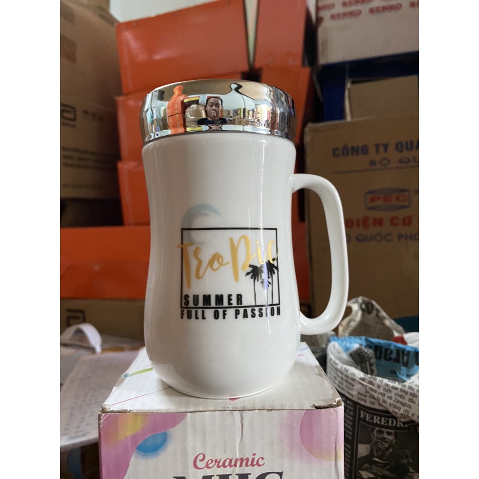 LY SỨ NẮP TRÁNG GƯƠNG
