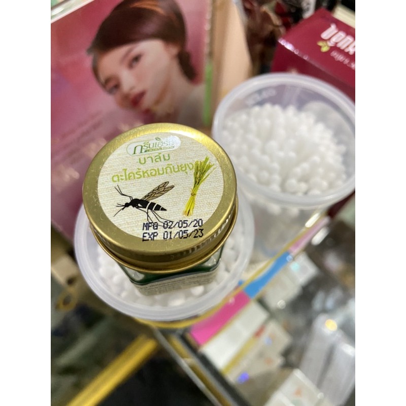 Dầu bôi muỗi đốt cho bé yêu Green Balm Mosquito Brand