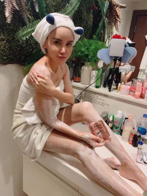 Tắm trắng đào collagen body mask | BigBuy360 - bigbuy360.vn