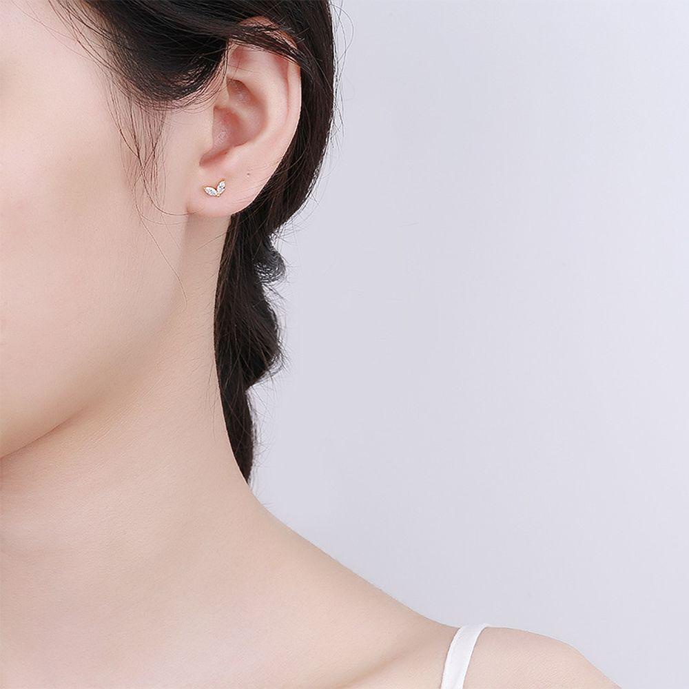 Bông Tai Thiết Kế Tinh Tế Phong Cách Hàn Quốc Thời Trang Cho Nữ