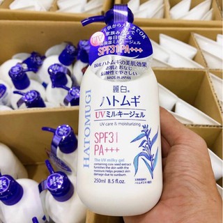 Sữa Dưỡng Thể Trắng Da Hatomugi Body Milk 400ml