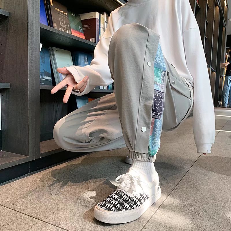 Quần ống rộng thời trang hip hop cho nam size M-3XL