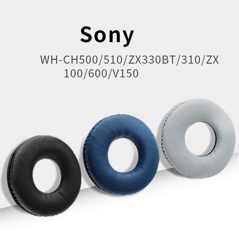 Đệm Xốp Phối Da Bọc Đầu Tai Nghe Thay Thế Cho SONY WH CH500 510 ZX330BT 310 ZX100 600 V150