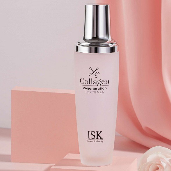 Nước hoa hồng Toner BEAUSKIN iSK COLLAGEN REGENERATION SOFTENER Dưỡng Trắng Da, Ngừa Xạm Da Hàn quốc 130ml/ Hộp