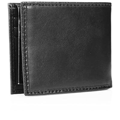 Ví nam Tommy Hilfiger Men's Leather Passcase Wallet - Màu đen - 31TL22X053