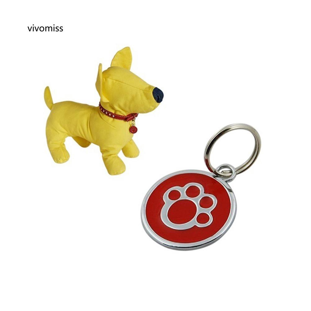 Móc khóa chống lạc thú cưng in hình móng vuốt