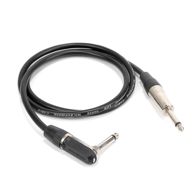 Cáp nối đàn guitar điện chống ồn hai đầu jack cắm 6.35mm 1/4&quot; dài 1.5m/3m/5m/10m