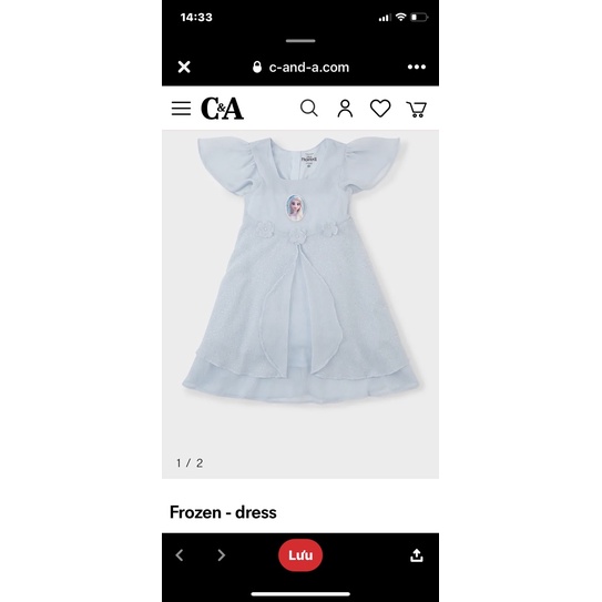 ĐẦM XANH ELSA C&A VOAN KIM TUYẾN