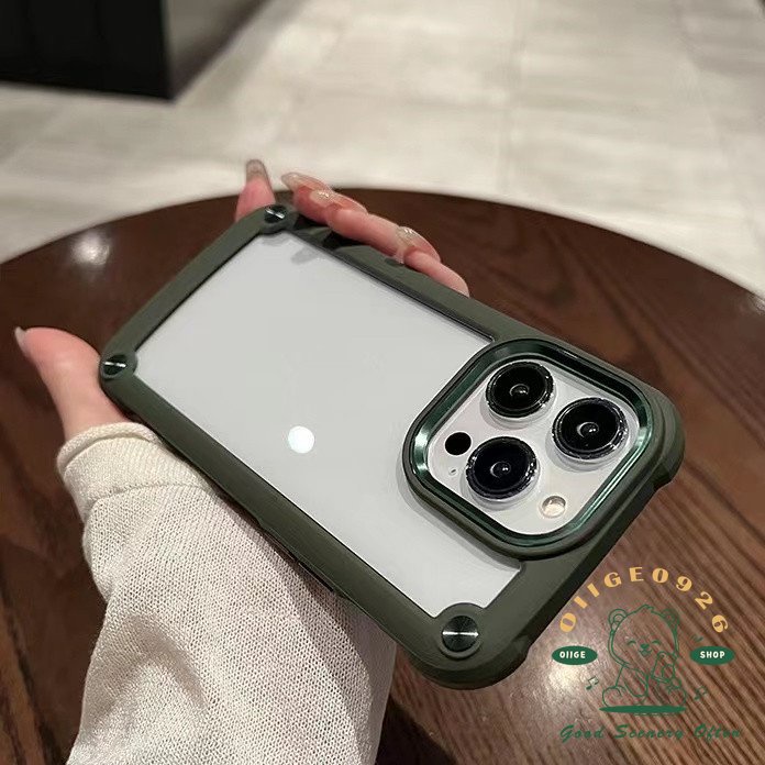Ốp Điện Thoại Trong Suốt Chống Va Đập Cho Iphone14 13 12 11 Pro Max Plus