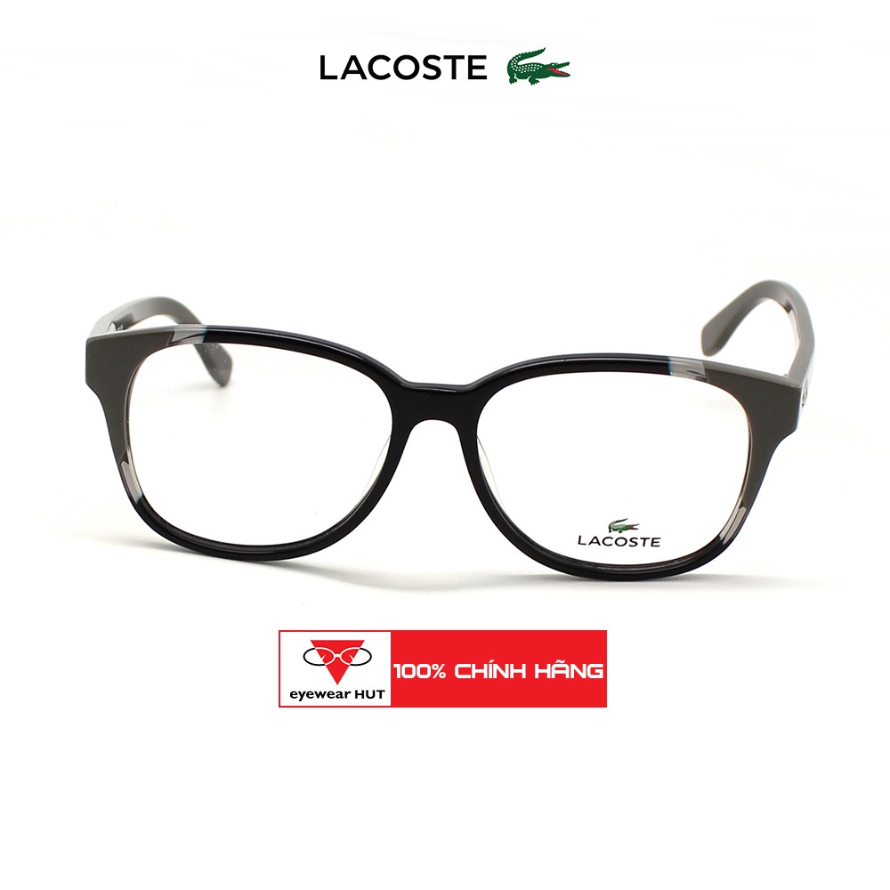 [Mã FARSBRT52 giảm 20% đơn từ 249K] Gọng Kính Vuông Nữ Nhựa Siêu Nhẹ Thời Trang Chính Hãng LACOSTE - L2738